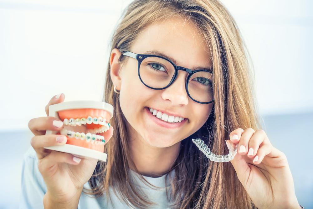 Teen with nice smile from Invisalign